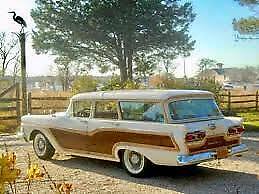 Ford Country Squire Woody Wagon w/ Police Interceptor 1958 image number 12