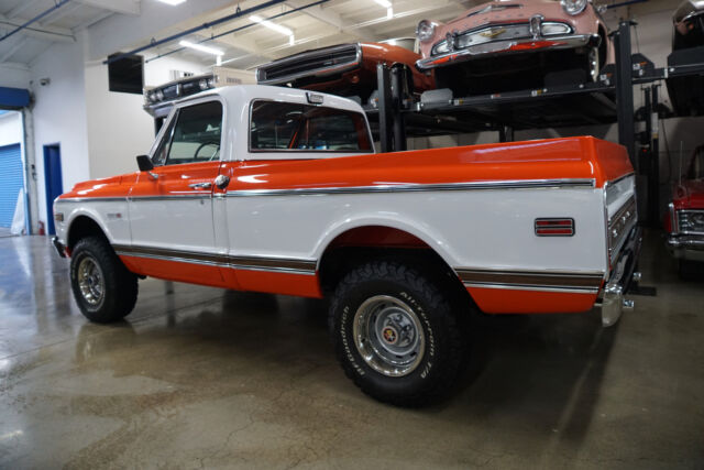 Chevrolet C10 4X4 Full Size Fleetside Short Bed Cheyenne Pic 1972 image number 16