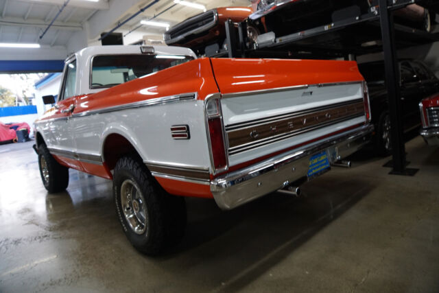 Chevrolet C10 4X4 Full Size Fleetside Short Bed Cheyenne Pic 1972 image number 18