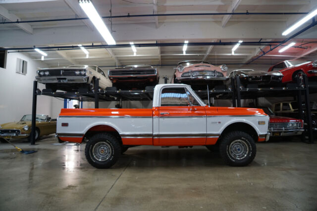 Chevrolet C10 4X4 Full Size Fleetside Short Bed Cheyenne Pic 1972 image number 26