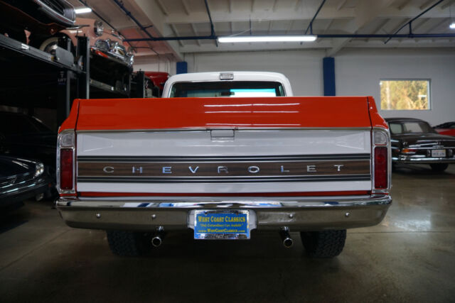 Chevrolet C10 4X4 Full Size Fleetside Short Bed Cheyenne Pic 1972 image number 35