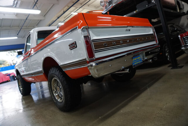 Chevrolet C10 4X4 Full Size Fleetside Short Bed Cheyenne Pic 1972 image number 43