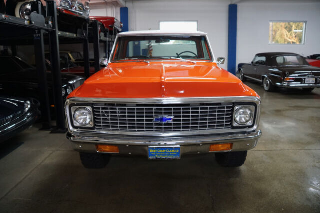 Chevrolet C10 4X4 Full Size Fleetside Short Bed Cheyenne Pic 1972 image number 8