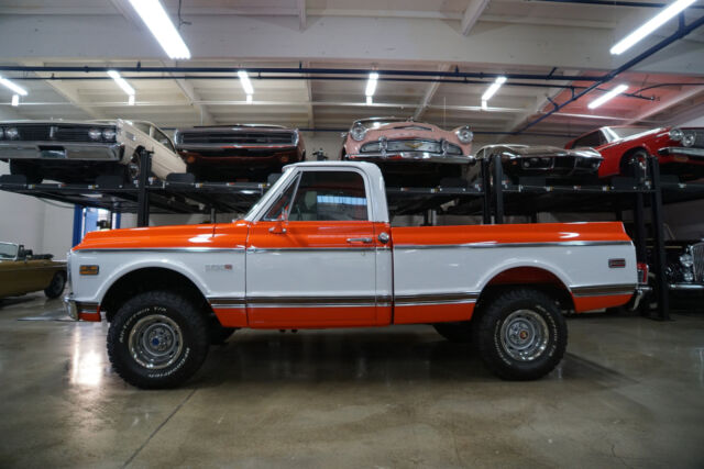 Chevrolet C10 4X4 Full Size Fleetside Short Bed Cheyenne Pic 1972 image number 25