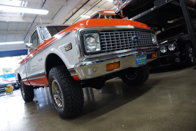 Chevrolet C10 4X4 Full Size Fleetside Short Bed Cheyenne Pic 1972 image number 31