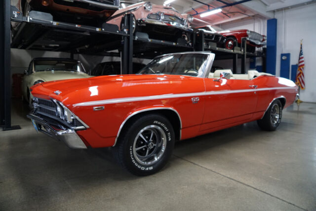 Chevrolet Chevelle SS396/325HP V8 Convertible 1969 image number 3