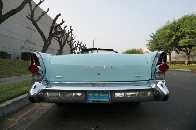 Buick Super 364/300HP 4BBL V8 Convertible 1957 image number 9