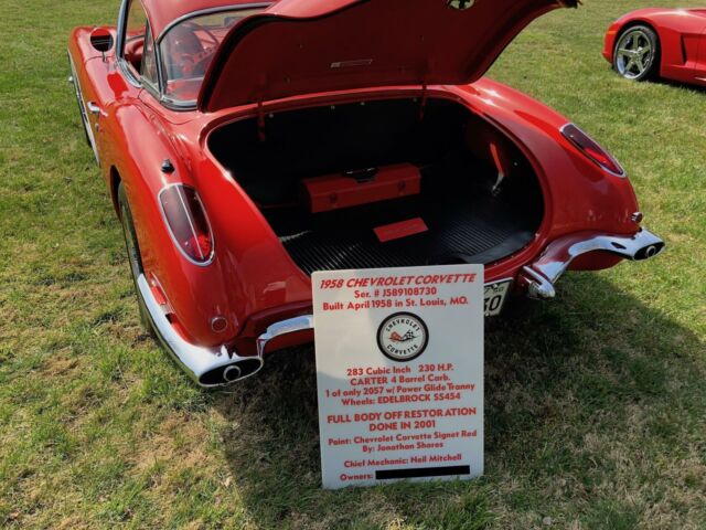 Chevrolet Corvette 1958 image number 37