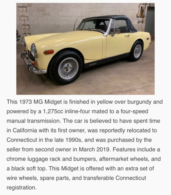 MG Midget 1973 image number 10