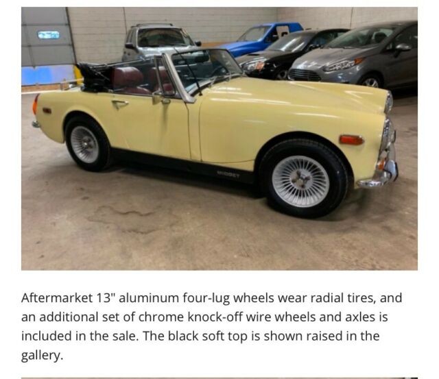 MG Midget 1973 image number 11