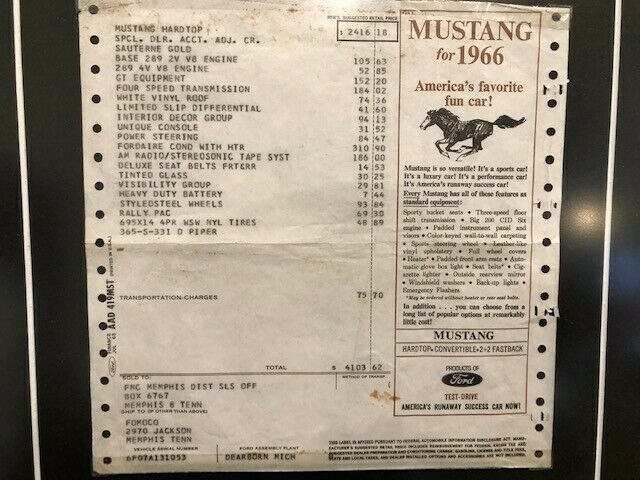 Ford Mustang 1966 image number 33