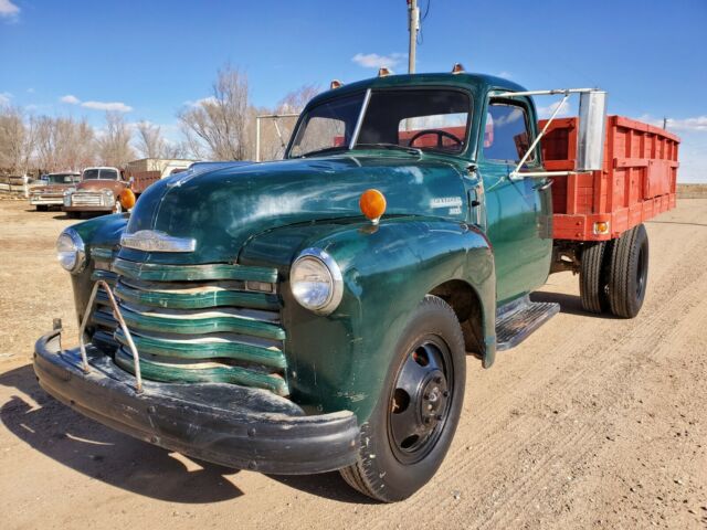 Chevrolet PROJECT DUMP TRUCK KANSAS FARMER 1948 6400 GREEN 1949 image number 1