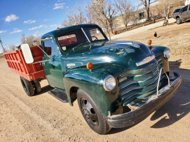 Chevrolet PROJECT DUMP TRUCK KANSAS FARMER 1948 6400 GREEN 1949 image number 28