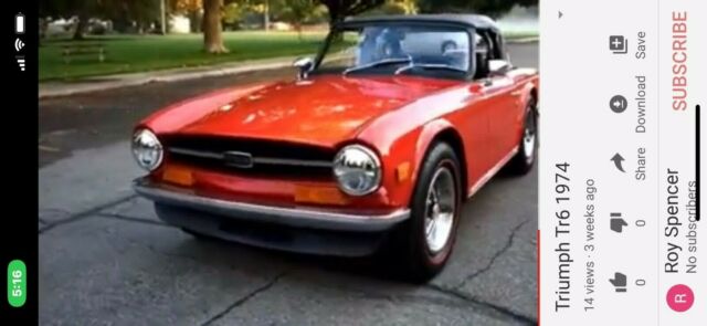 Triumph TR-6 1974 image number 0