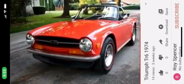 Triumph TR-6 1974 image number 16