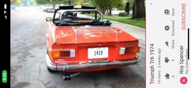 Triumph TR-6 1974 image number 18