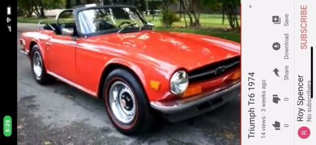 Triumph TR-6 1974 image number 19