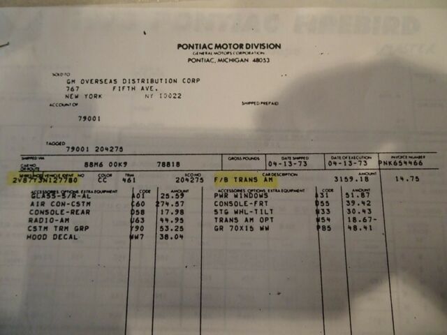 Pontiac Trans Am 1973 image number 40