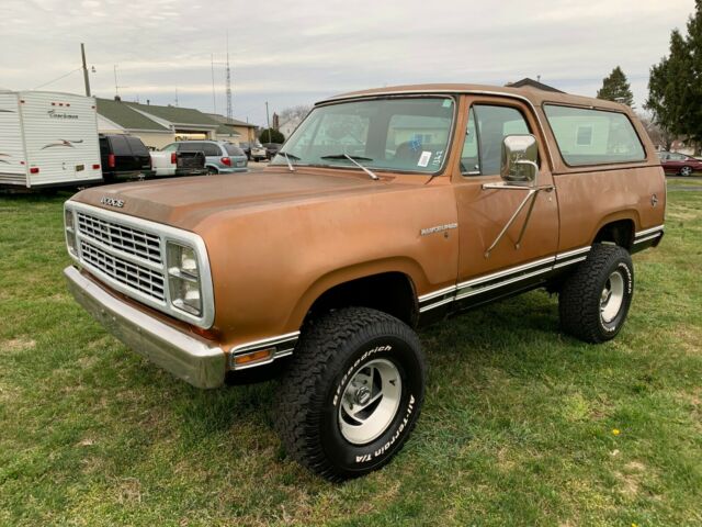 Dodge Ramcharger 1978 image number 0