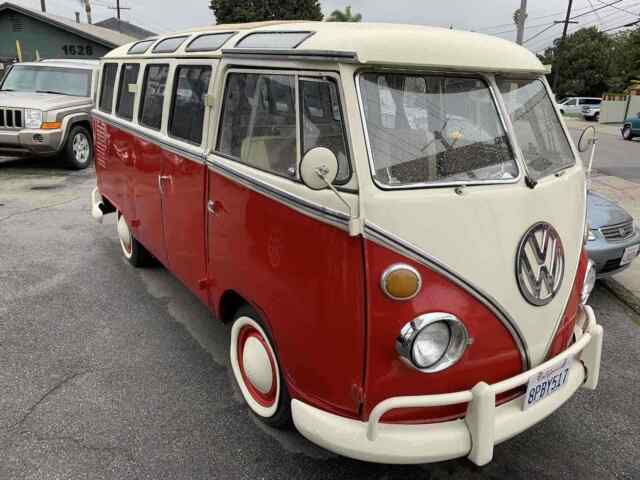 Volkswagen Samba bus 23 window 1967 image number 27