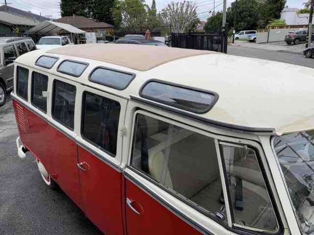 Volkswagen Samba bus 23 window 1967 image number 32