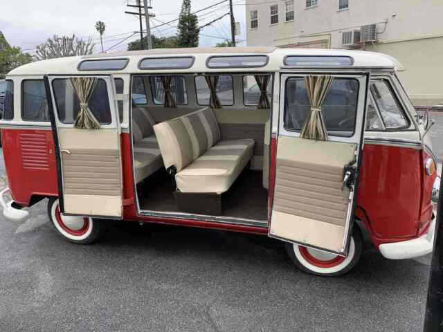 Volkswagen Samba bus 23 window 1967 image number 9