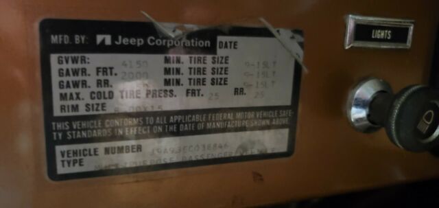 Jeep CJ 1979 image number 47