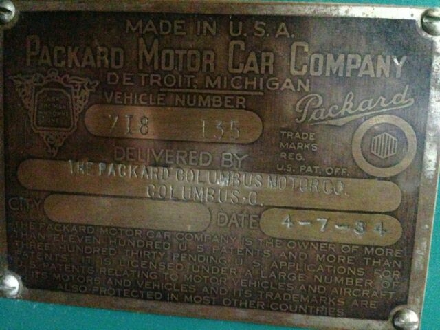 Packard Model 1101 1934 image number 10