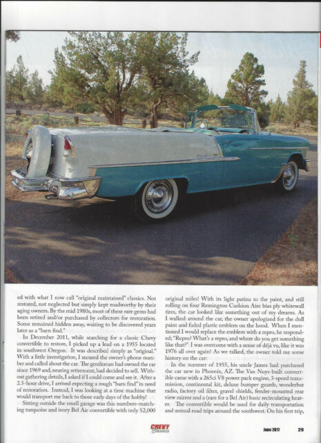 Chevrolet Bel Air/150/210 1955 image number 20