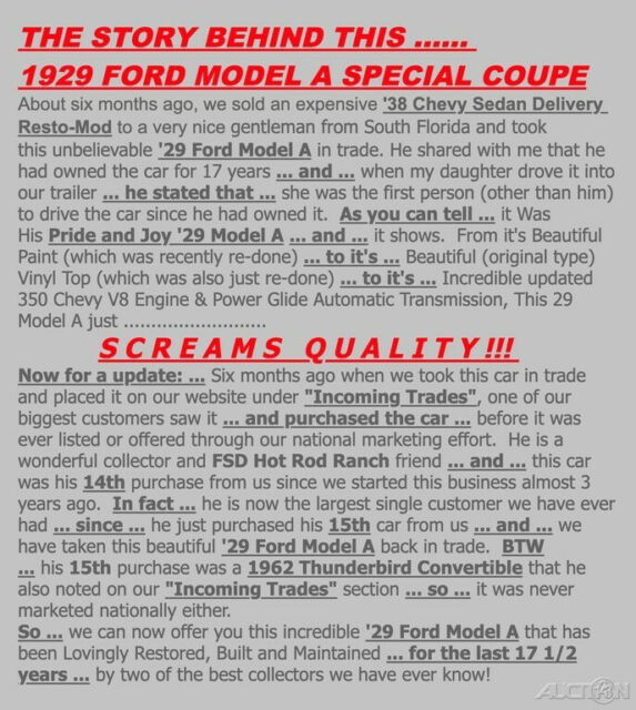 Ford Model A 1929 image number 31