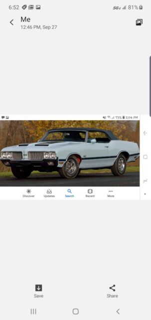 Oldsmobile Cutlass Supreme Classic 1970 image number 33