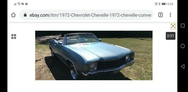 Chevrolet Chevelle 1972 image number 0