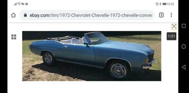 Chevrolet Chevelle 1972 image number 1