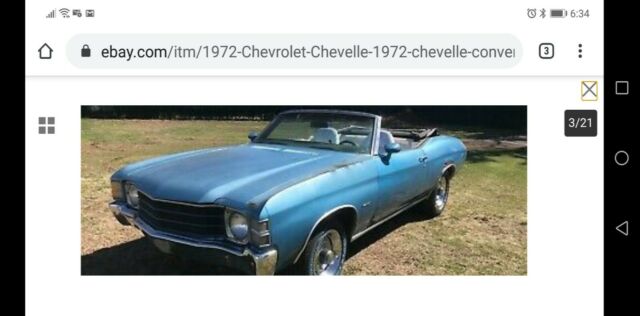 Chevrolet Chevelle 1972 image number 2