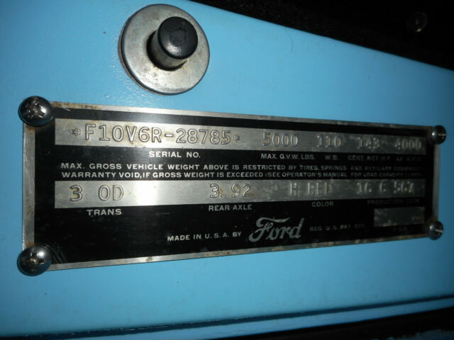 Ford F-100 1956 image number 23