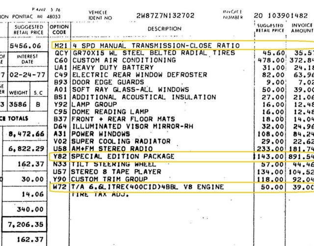 Pontiac Trans Am 1977 image number 20