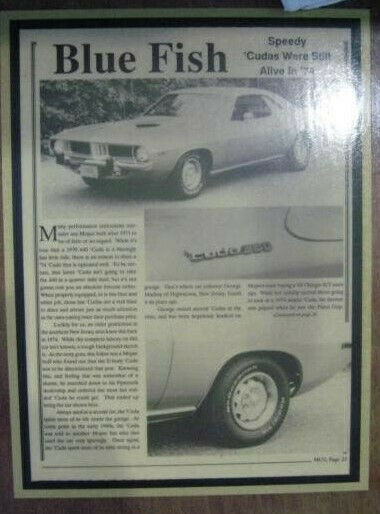 Plymouth Barracuda 1974 image number 33