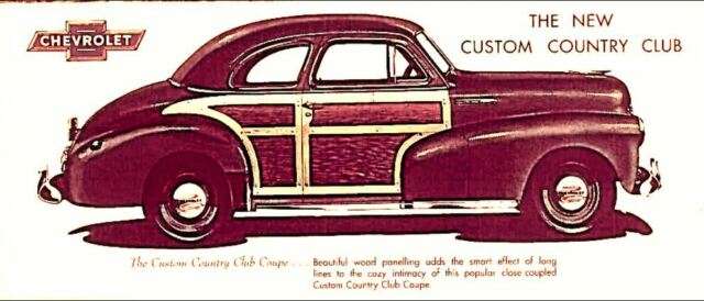 Chevrolet Fleetmaster Woody 1948 image number 1