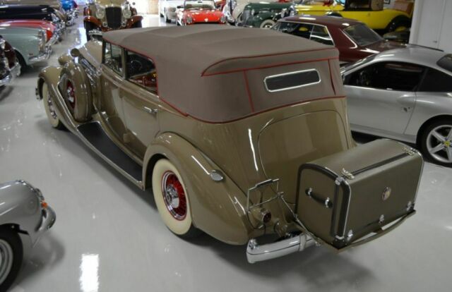 Packard Twelve Model 1408 Convertible Sedan 1936 image number 11