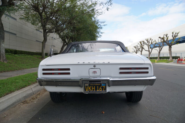 Pontiac Firebird 350 V8 Convertible 1968 image number 11