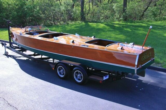 Hutchinson 28' Triple Cockpit Gentleman's Runabout 1934 image number 28