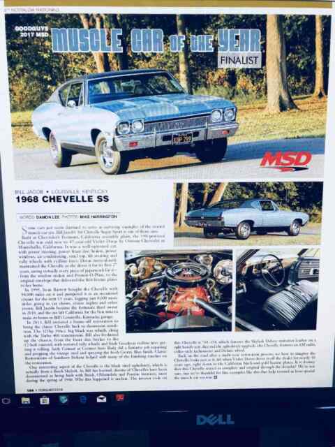 Chevrolet Chevelle SS 1968 image number 17