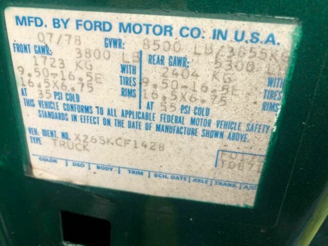 Ford F-150 1978 image number 41