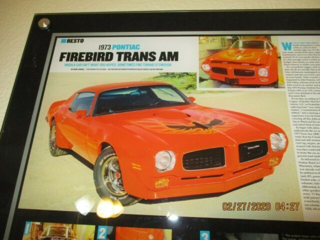 Pontiac Trans Am 1973 image number 1