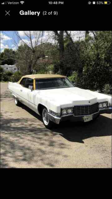 Cadillac DeVille Coupe 1969 image number 1