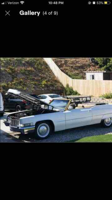 Cadillac DeVille Coupe 1969 image number 11