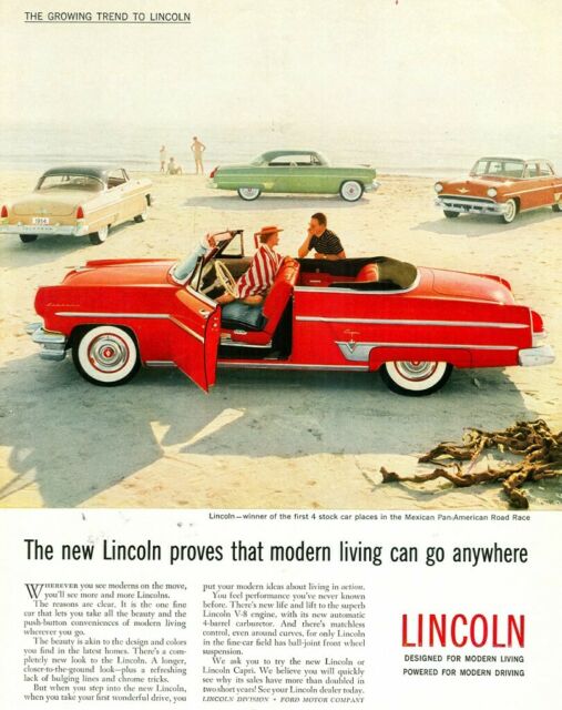 Lincoln Capri 1954 image number 23