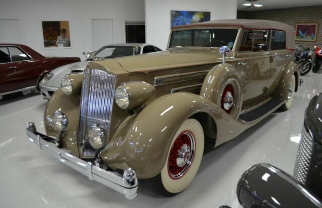 Packard Twelve Model 1408 Convertible Sedan 1936 image number 31