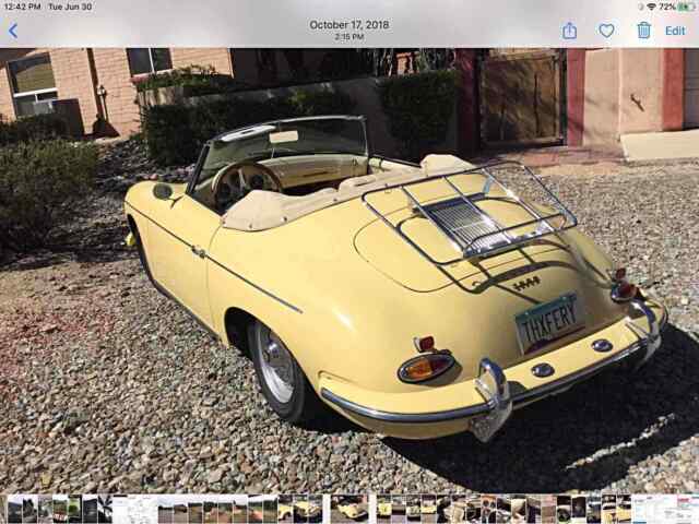 Porsche 356 B Roadster 1960 image number 0