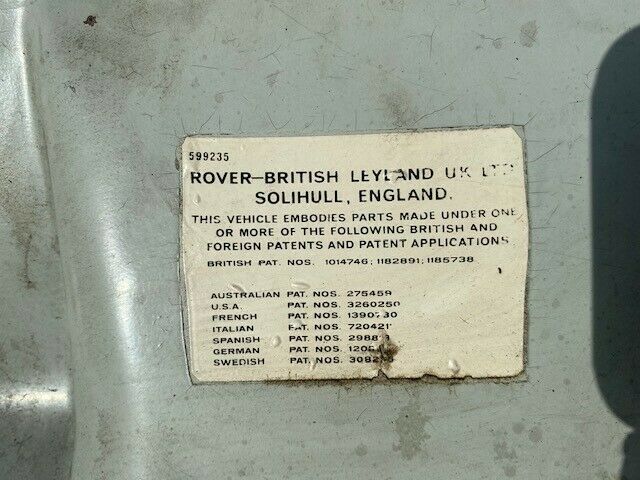 Land Rover Range Rover 1978 image number 15